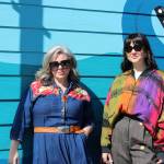 Photo by Allyson Ballard. Selling vintage allows Sara Dean, left, and Kim Leuthe, right, to encourage people to wholeheartedly embrace their personal style.