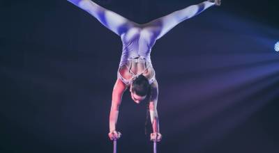 The circus comes to town! Europas producer Desire Cardinali Chaves comes from a long line of circus artists (Europa/Supplied)