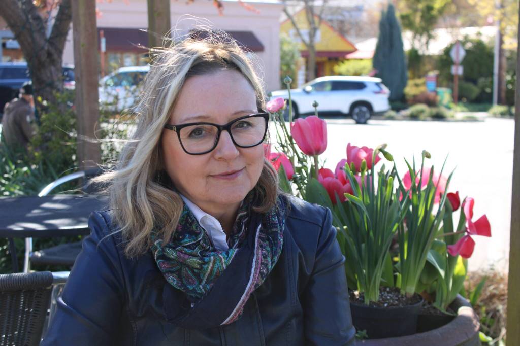 Photo by Allyson Ballard. Kim Hornsby wrote and is co-producing Starry-Eyed Christmas; filming will take place in Langley this summer.