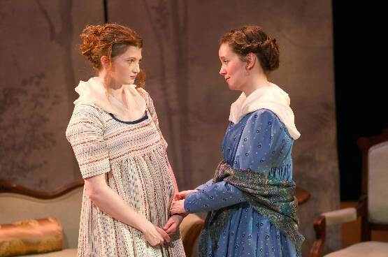 Photo provided by Whidbey Island Center for the Arts. From Left are Lucy Curling and April Herrild.