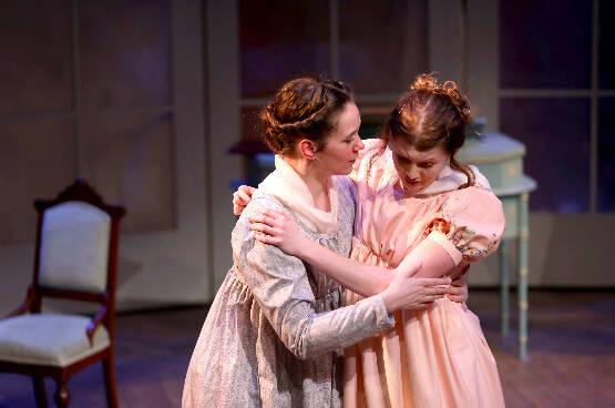 Photo provided by Whidbey Island Center for the Arts. From left are April Herrild and Lucy Curling.