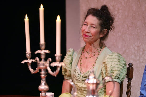 Photo provided by Whidbey Island Center for the Arts. Marta Mulholland plays Fanny Dashwood, a mom who just wants the best for her daughters.