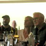 Thoreson and company played to a sizable crowd served wine and charcuterie.