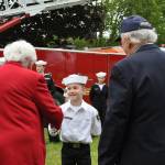 (Photo by Gina Shields) Davidson emphasized the importance of involving younger generations in the observances and instilling in them the understanding of loss and sacrifice.