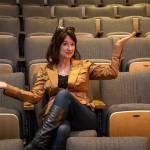 Photo by David Welton. Deana Duncan, executive artistic director for Whidbey Island Center for the Arts, sits in the newly renovated theater. The organization is celebrating its 30th anniversary this month.