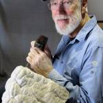 Photo by Don Wodjenski
Lane Tompkins created many figures from soft stone during his 25-year-career, including camels, horses, bishops and his brother.