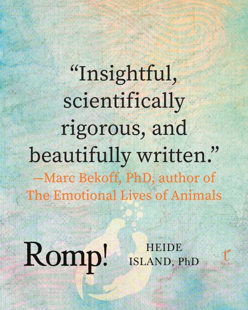 Photo provided. Romp! A Journey Through the Natural History of Otters and Why They Matter blends science, conservation and Islands personal experience into one impactful book.