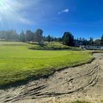 Photo by Jessie Stensland. The sewer district is considering options for the golf course.