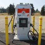 Photo by Cassandra Diamond
New EV charger additions at Greenbank Farm include include six 200-amp DC fast chargers, the first of their kind on Whidbey, and six 40-amp chargers, bringing the total number of chargers at the property to 14.